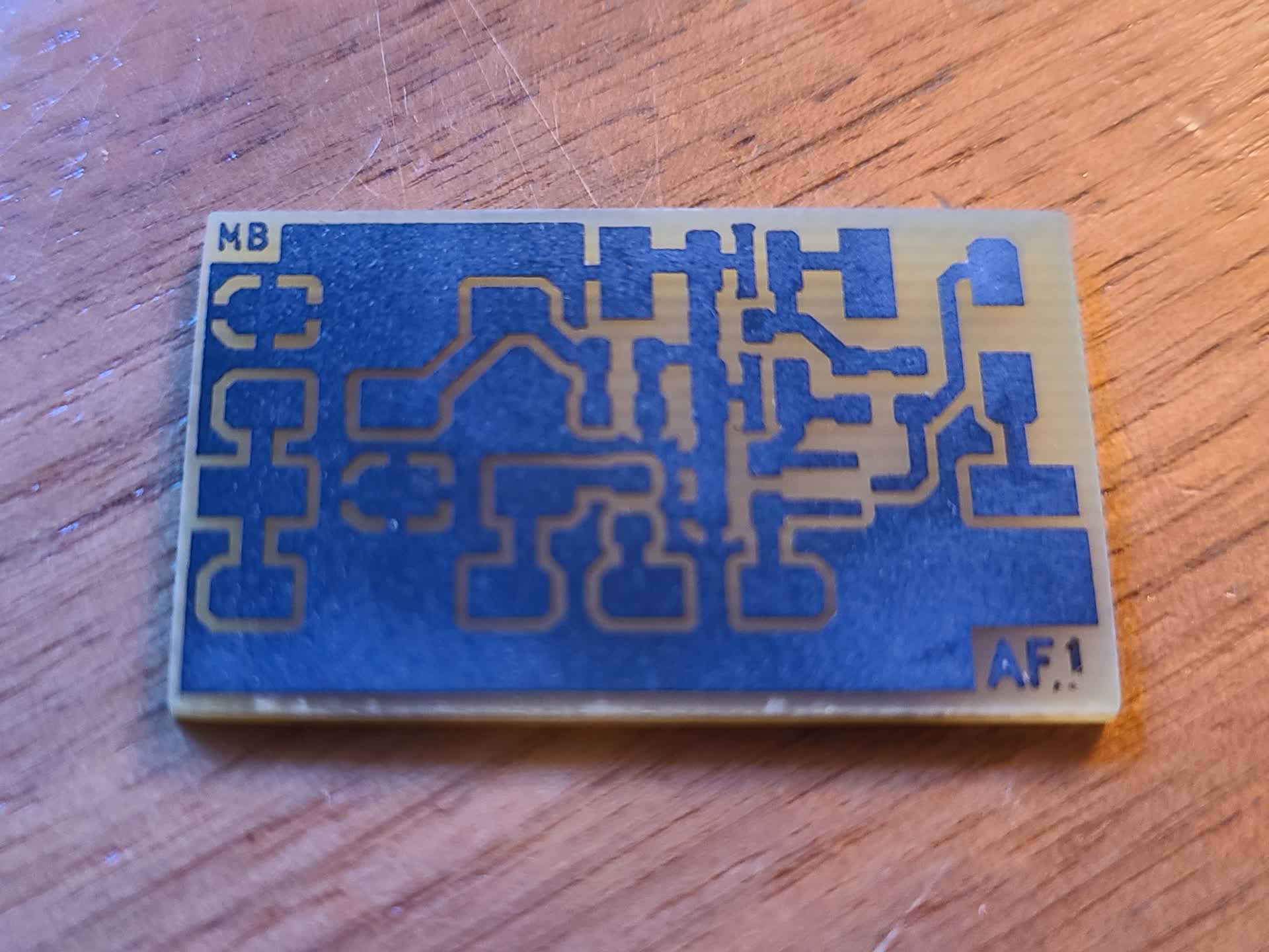 PCB After Etching