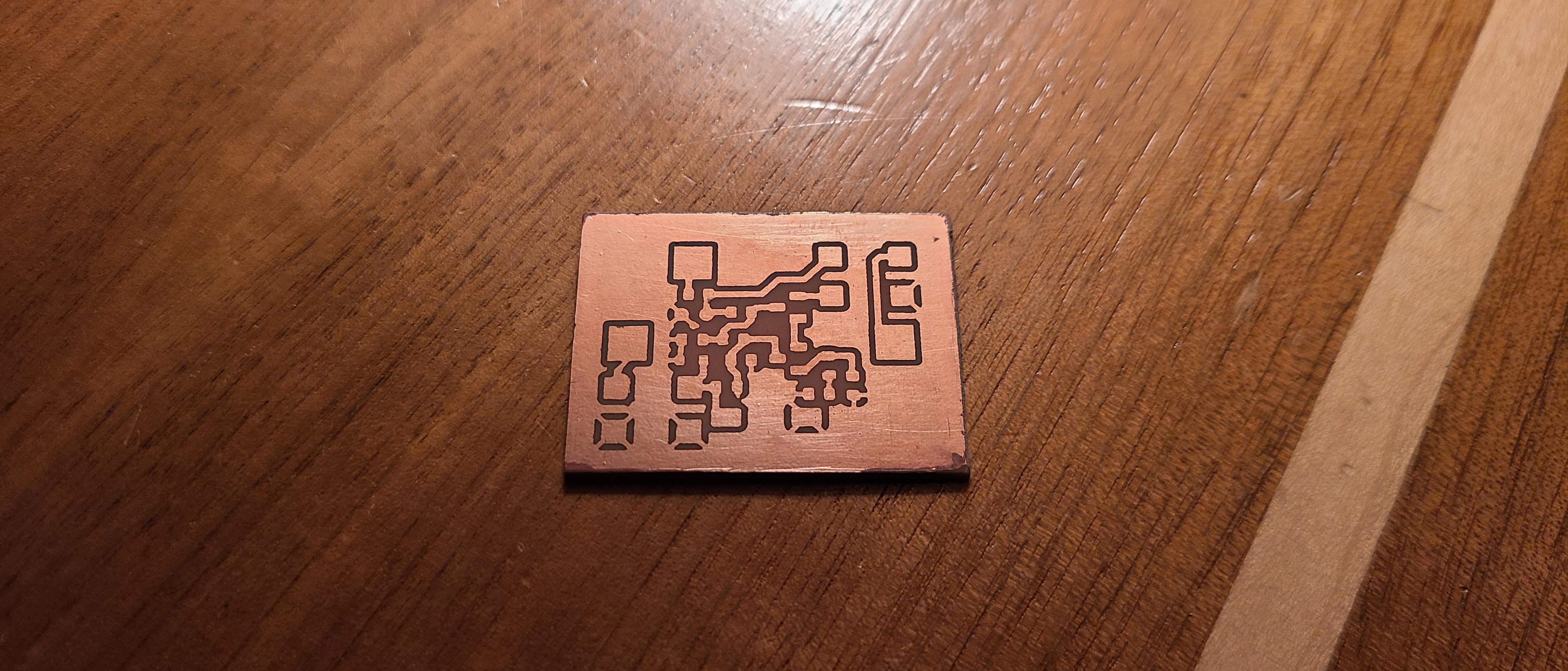 Etched PCB
