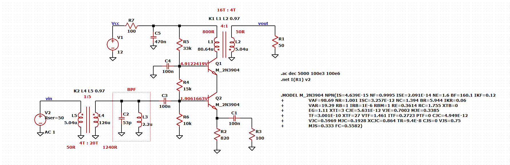 LTSpice schematic