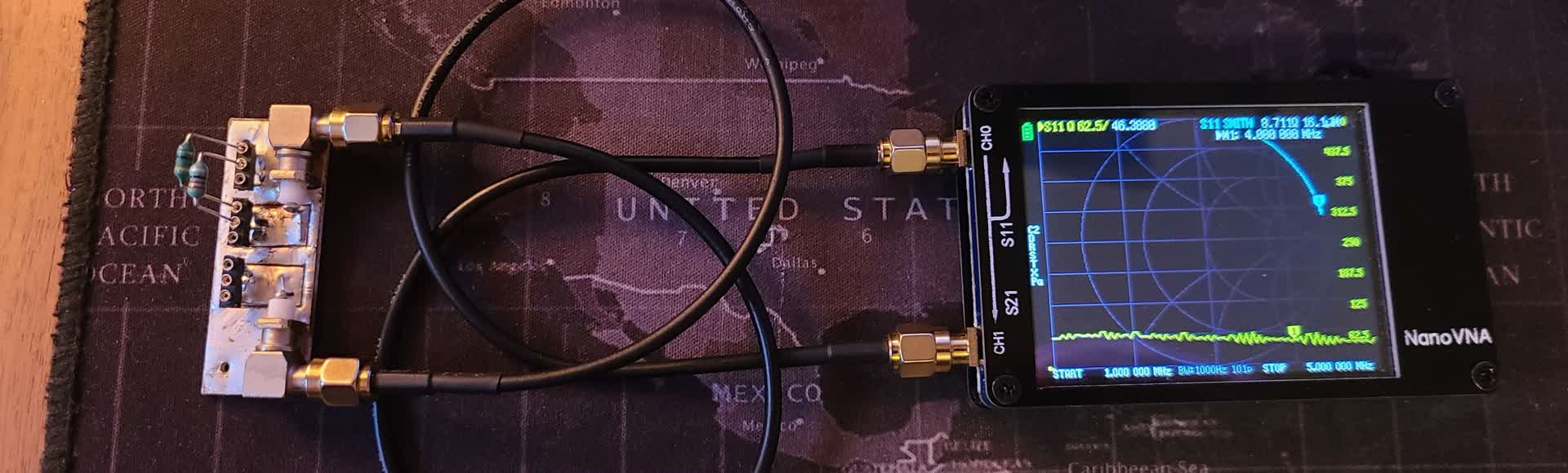 VNA Test of parallel inductors
