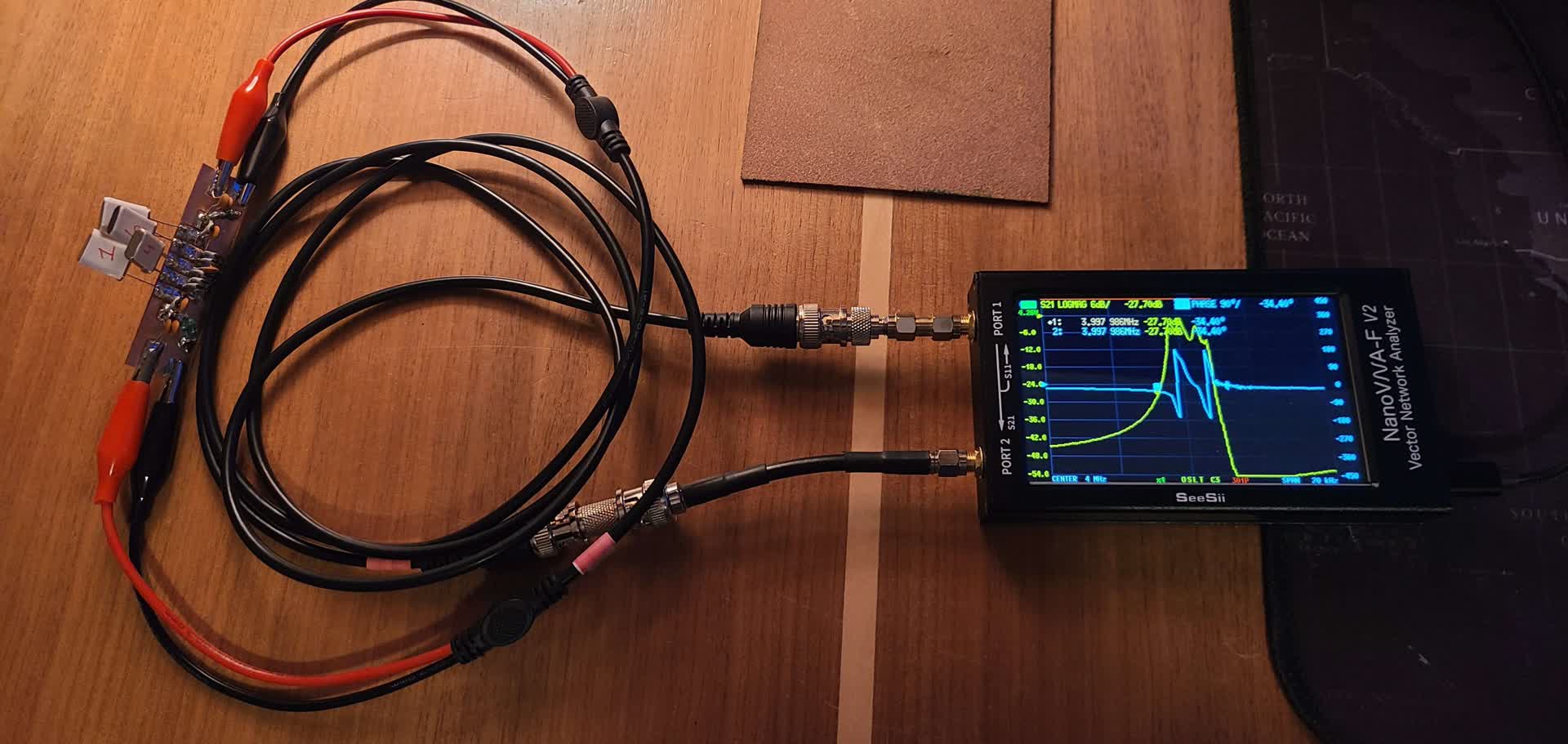 VNA Test Setup