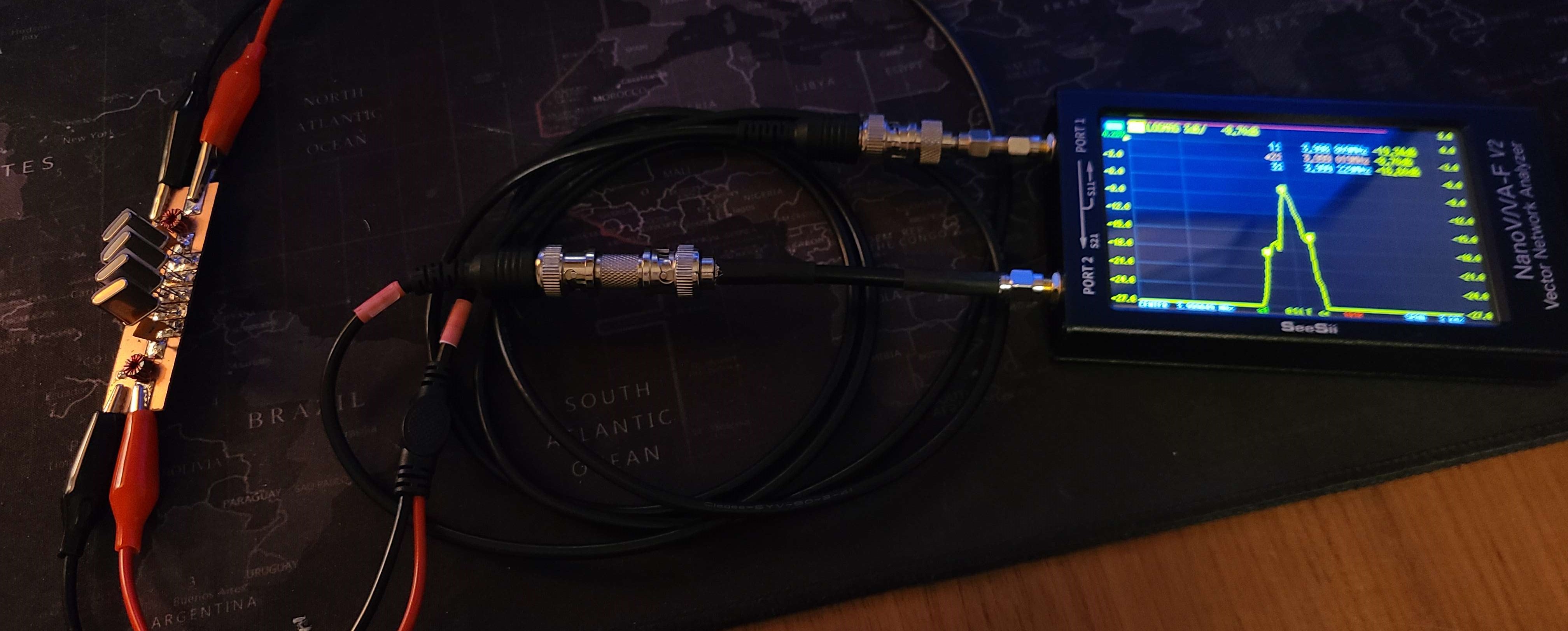 VNA Test Setup
