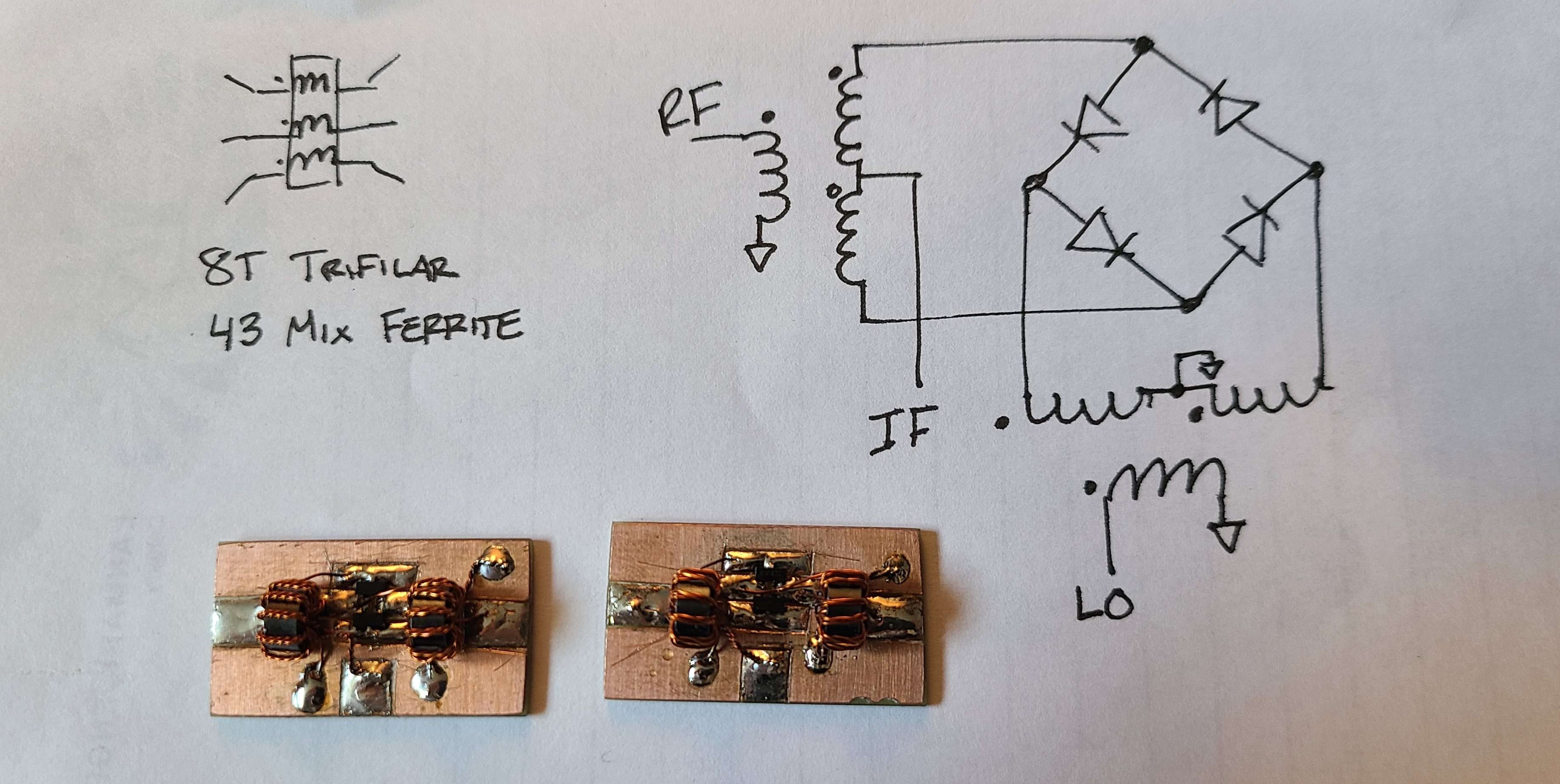 Both boards and their schematic