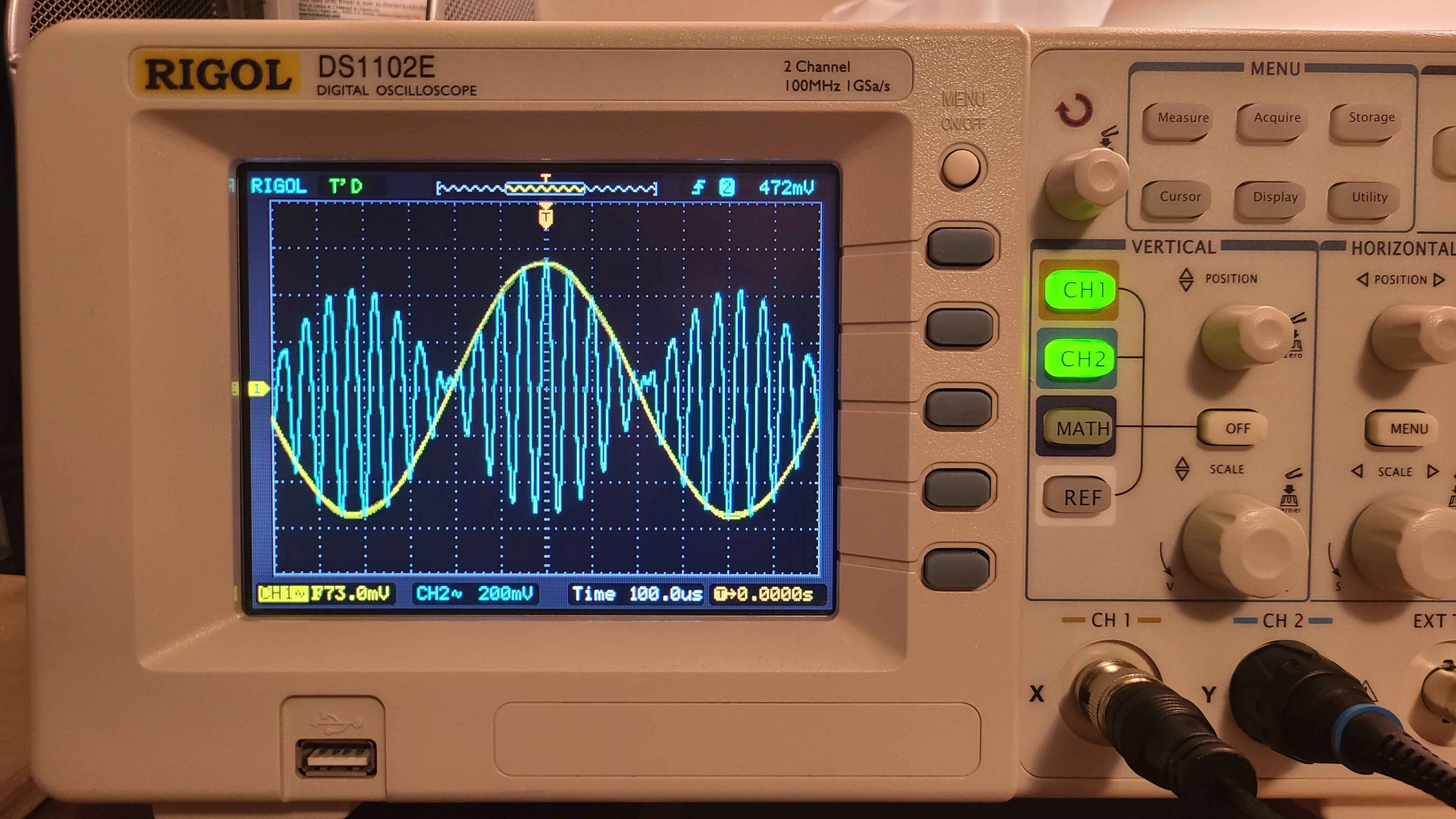 Oscilloscope Output