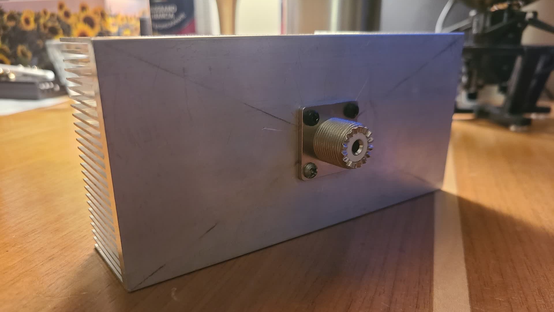 SO239 connector on the back