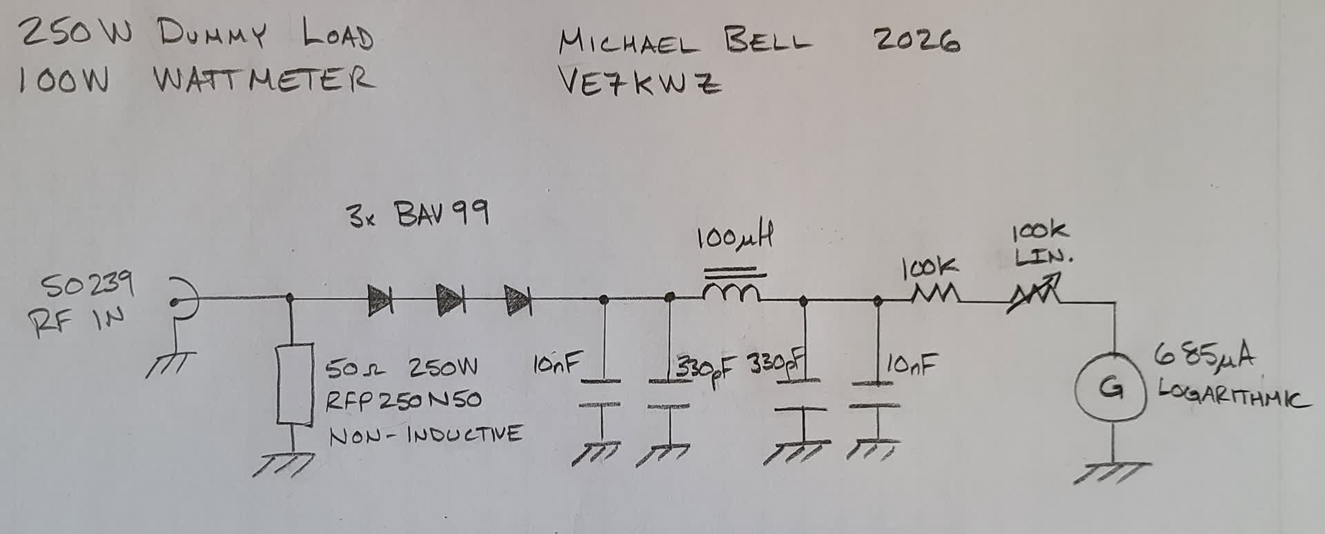 Wattmeter Schematic