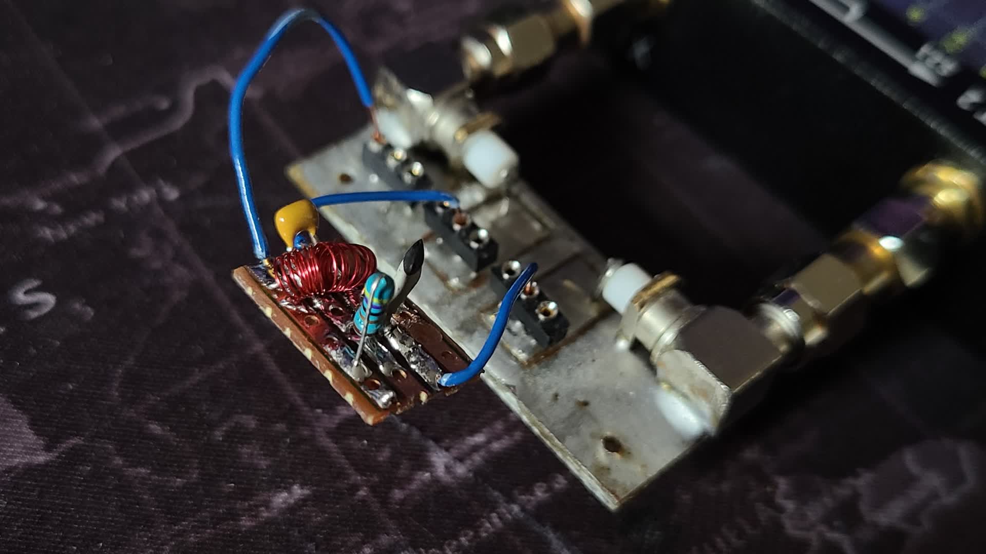 2nd Diplexer Circuit close up