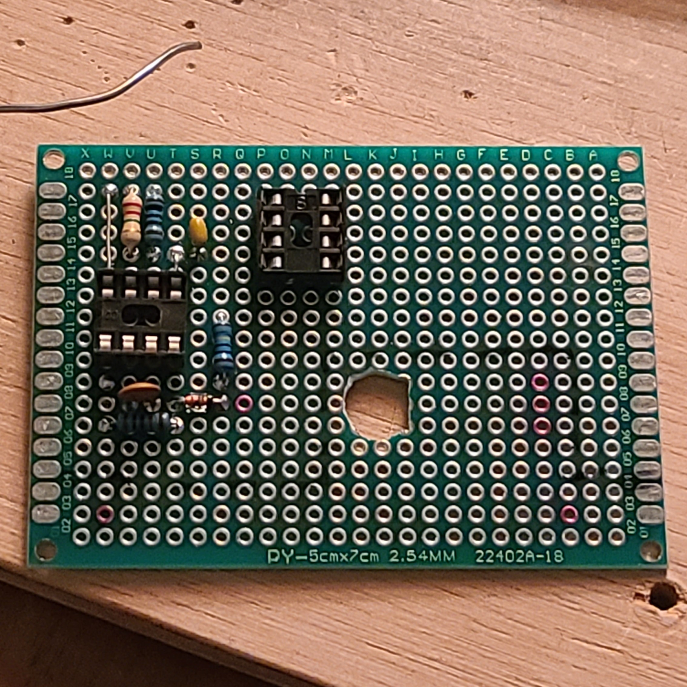 Circuit board front