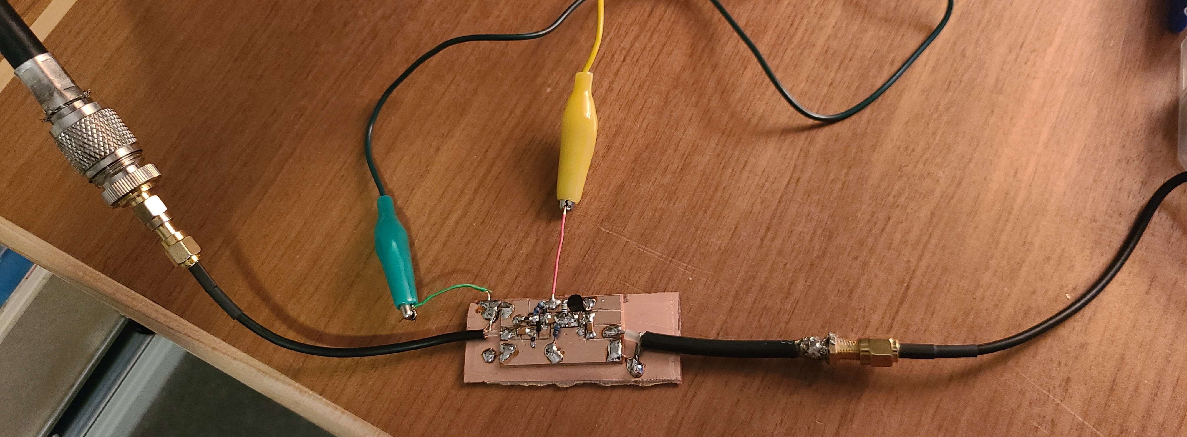 Oscilloscope Test Setup