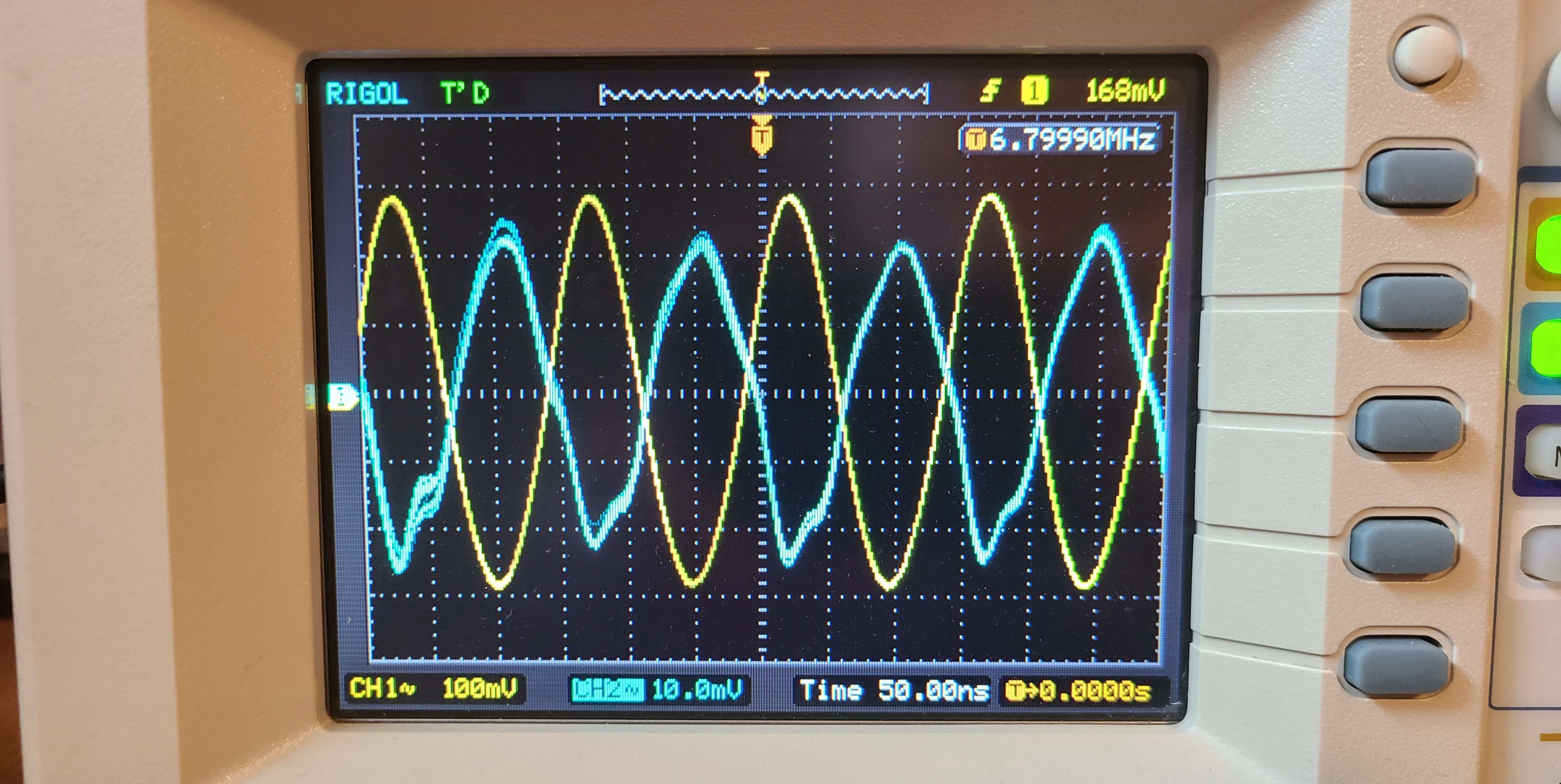 Measurement at 7 MHz