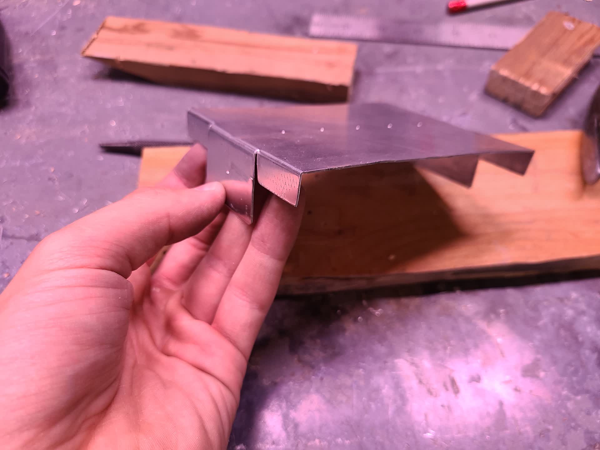 Bending edges and tabs