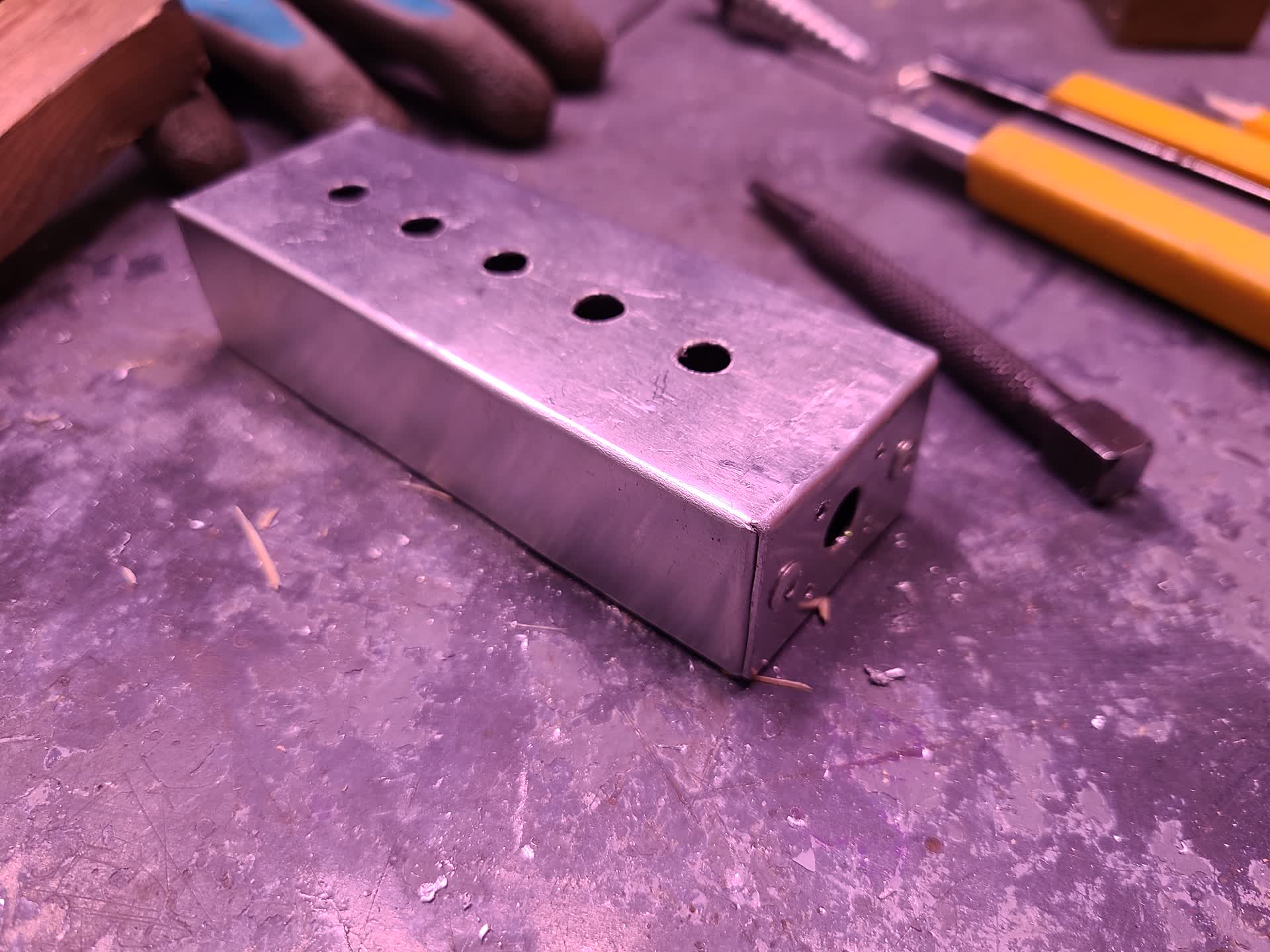 Pop-riveting it together
