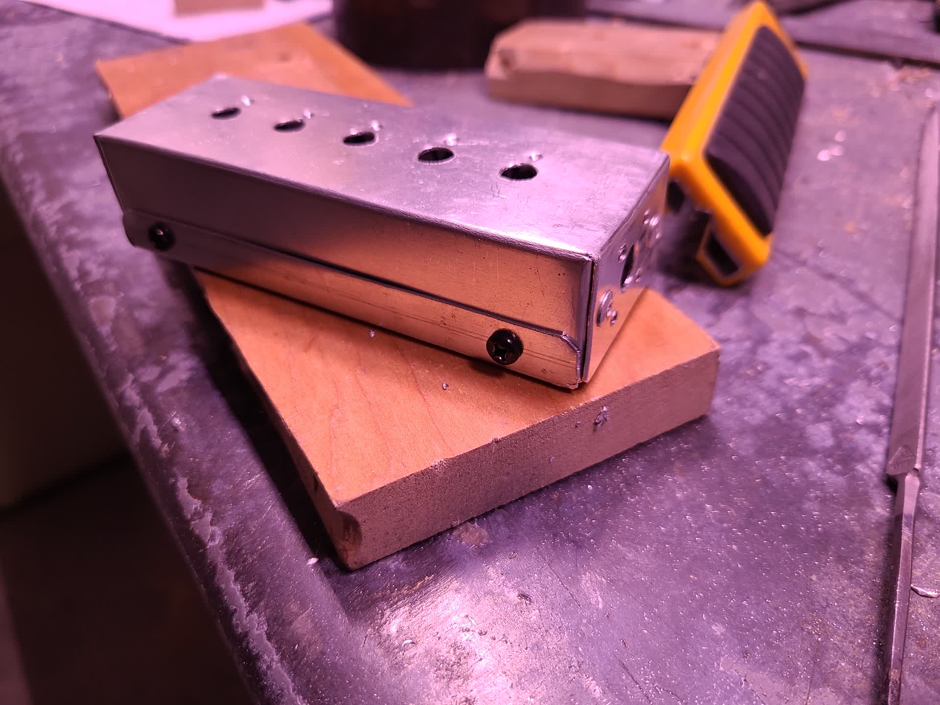 Enclosure fully built