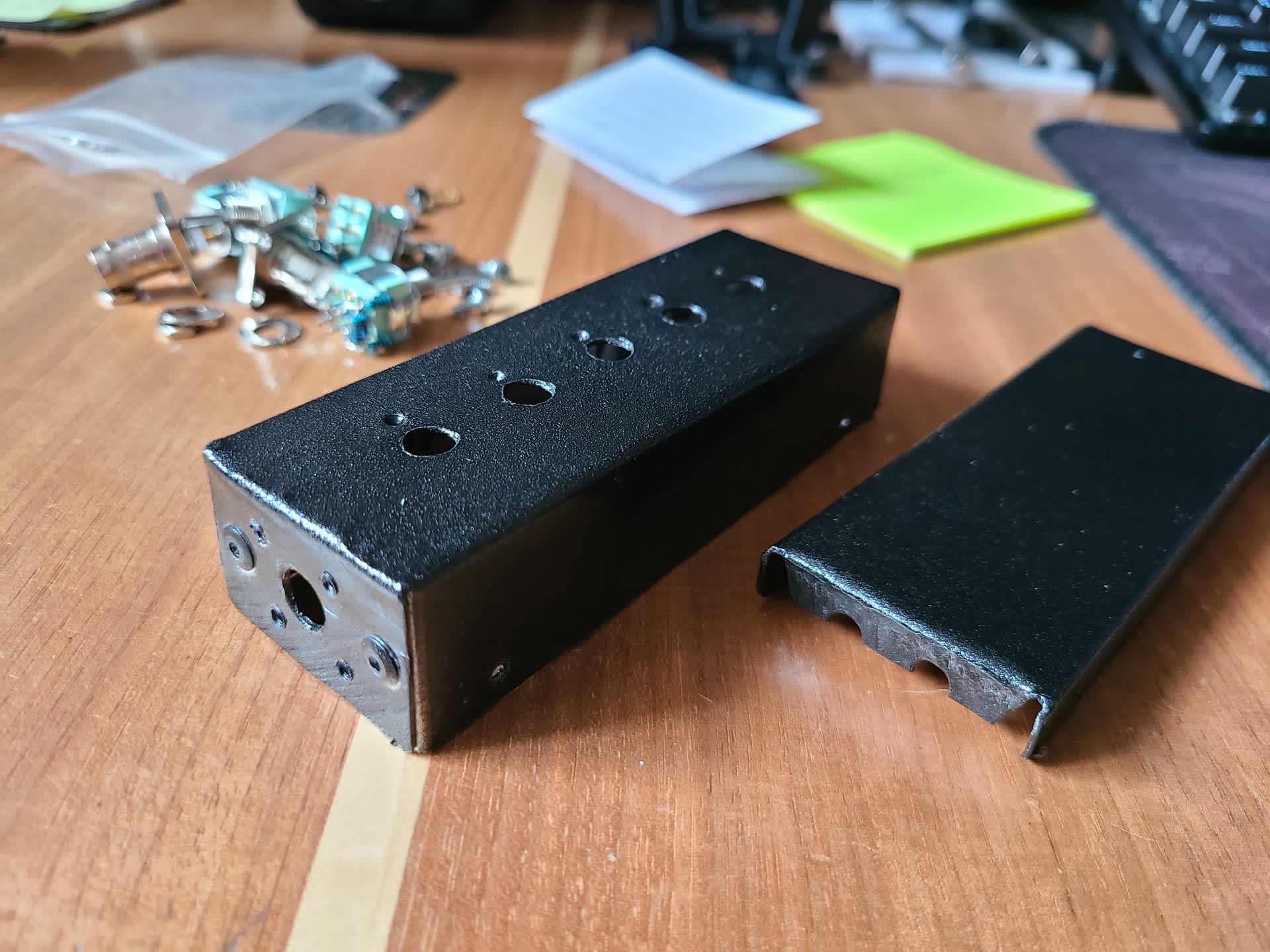All the parts ready to be assembled
