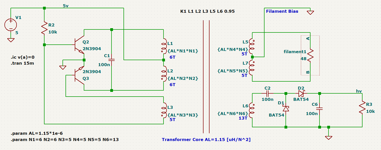 Transformer schematic