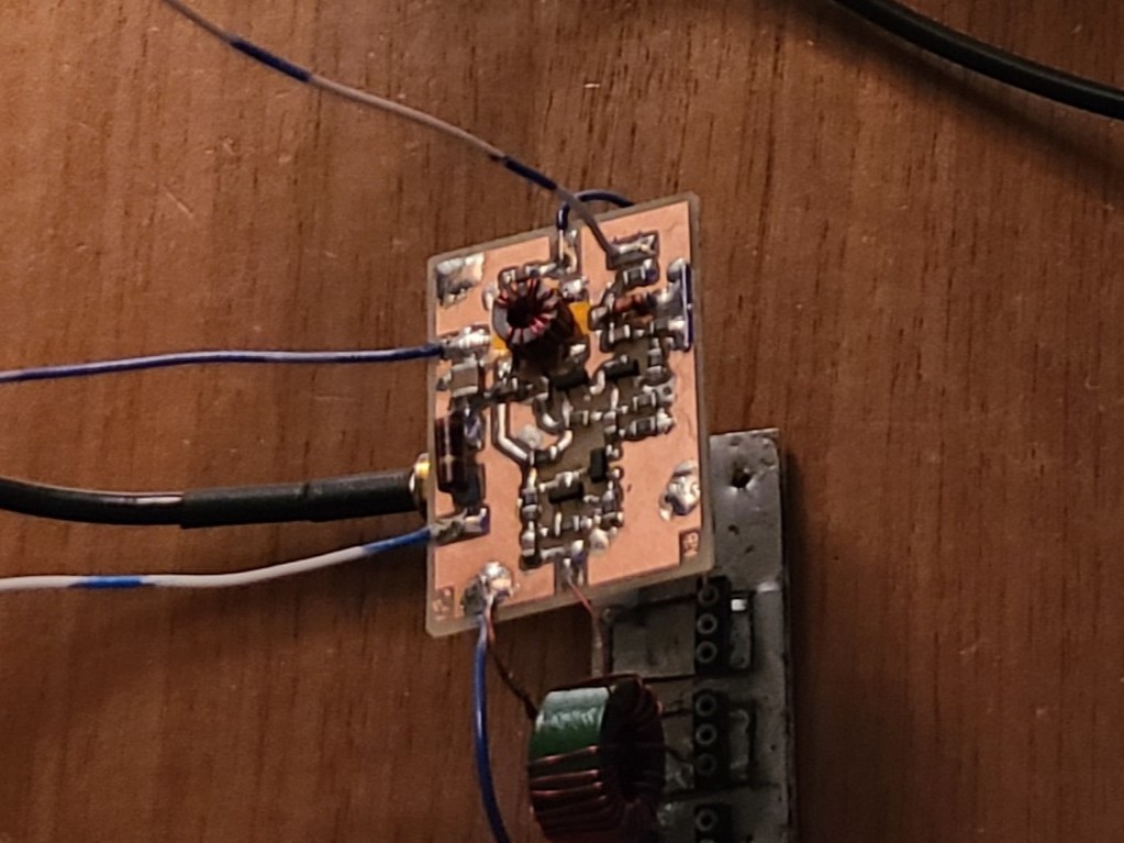 Built amplifier
