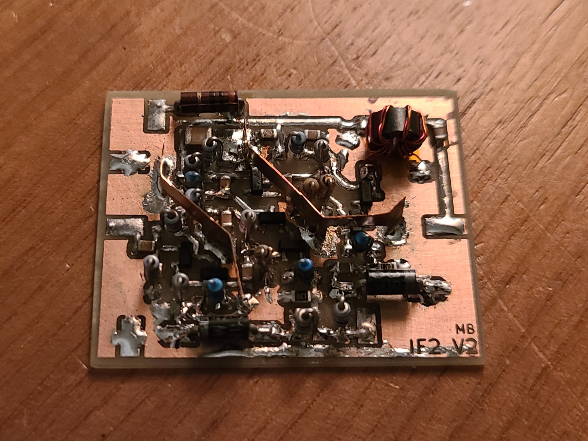 Built amplifier
