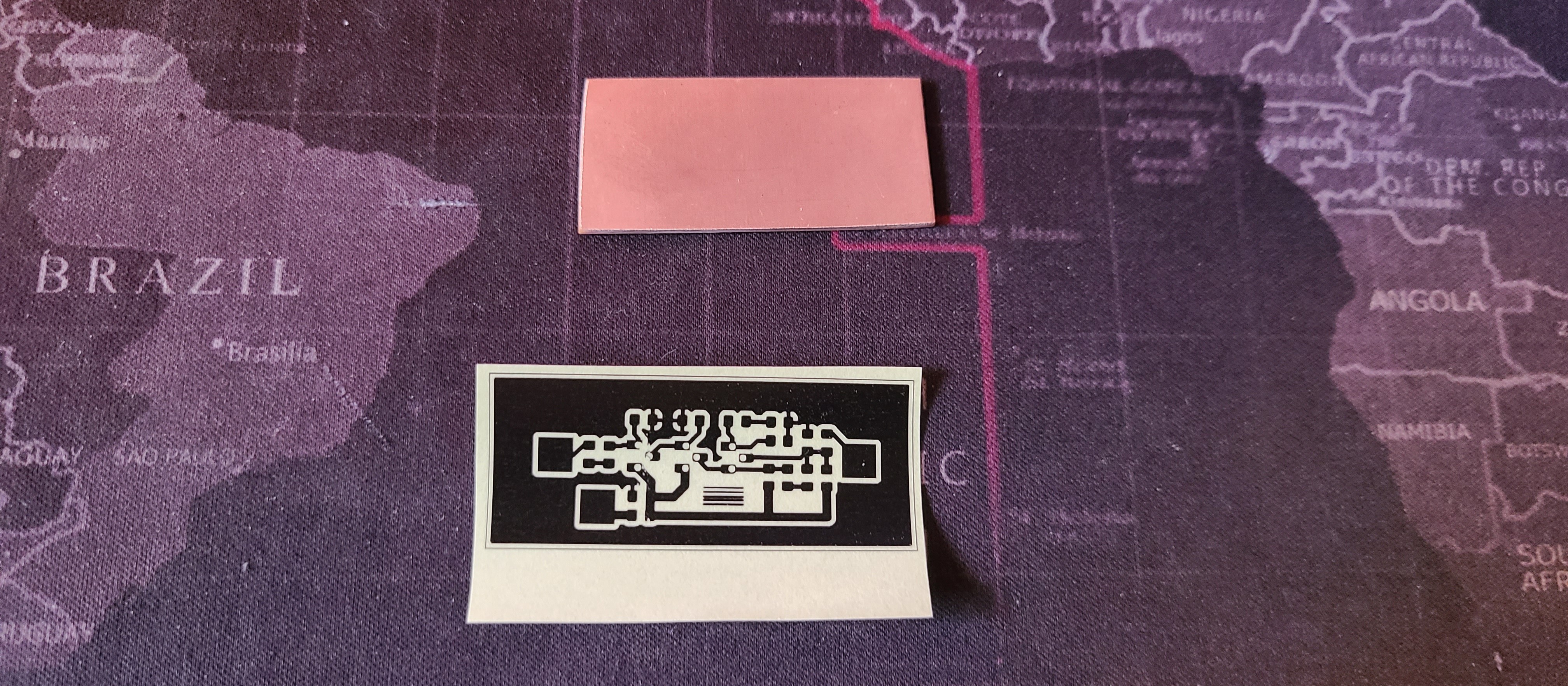 Before toner transfer