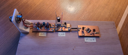 14 MHz Direct Conversion Radio Reciever
