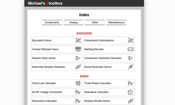 Etoolbox Calculator Website