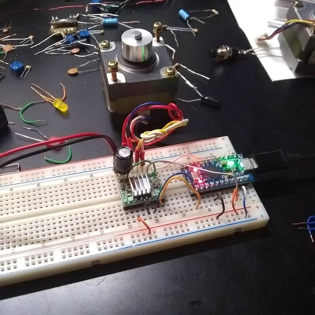 Driving a stepper motor