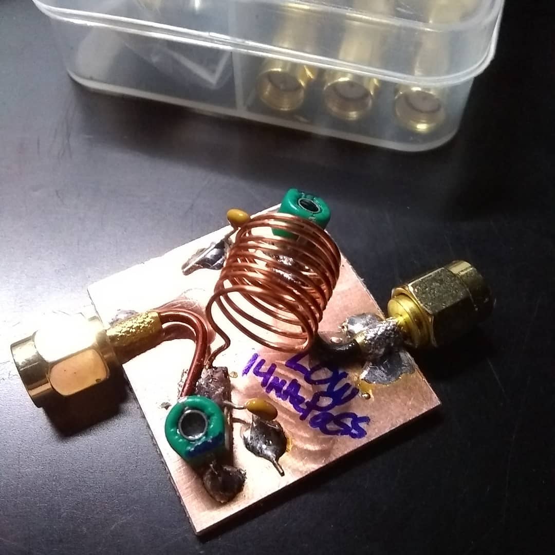 14 MHz low pass filter