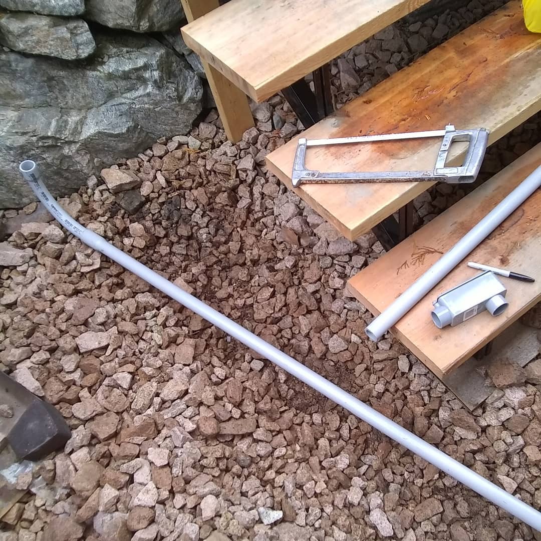 Conduit for coax