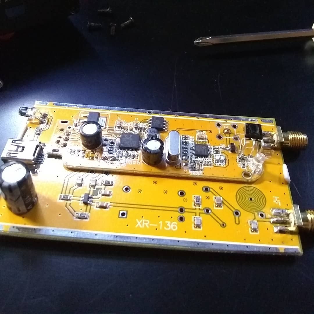 New SDR with down converter