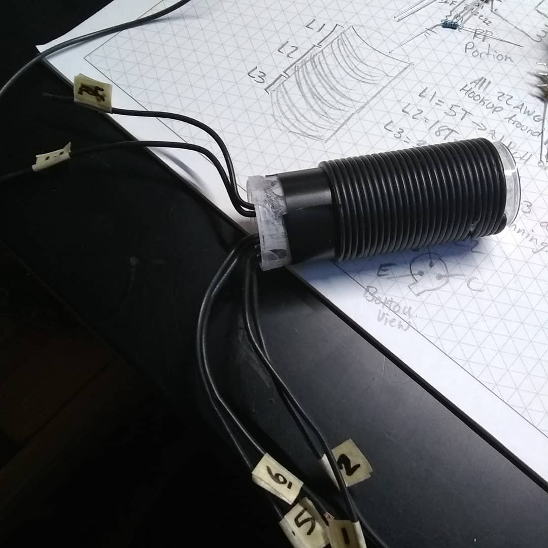 Regenerative reciever inductor