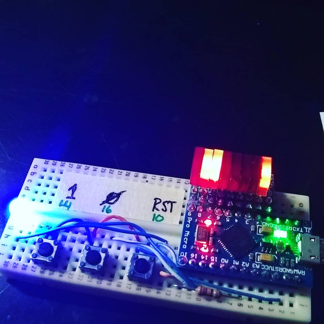 Ascii binary keyboard