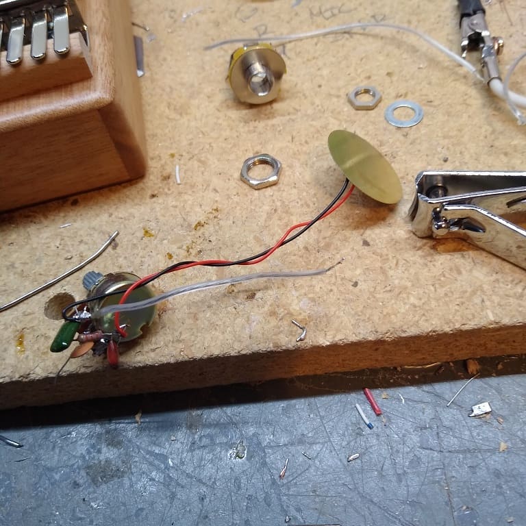 Potentiometer soldering