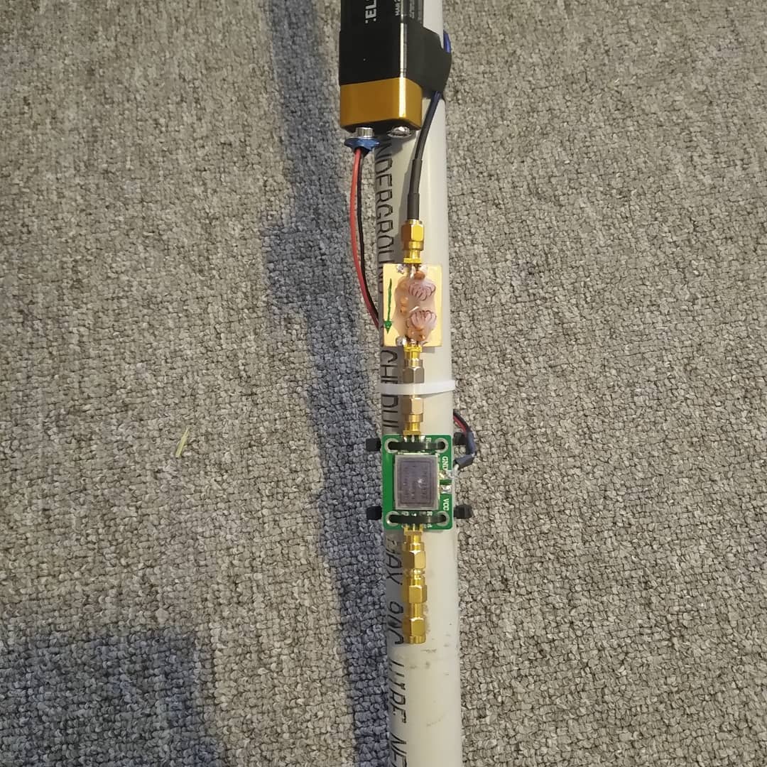 Filter on antenna
