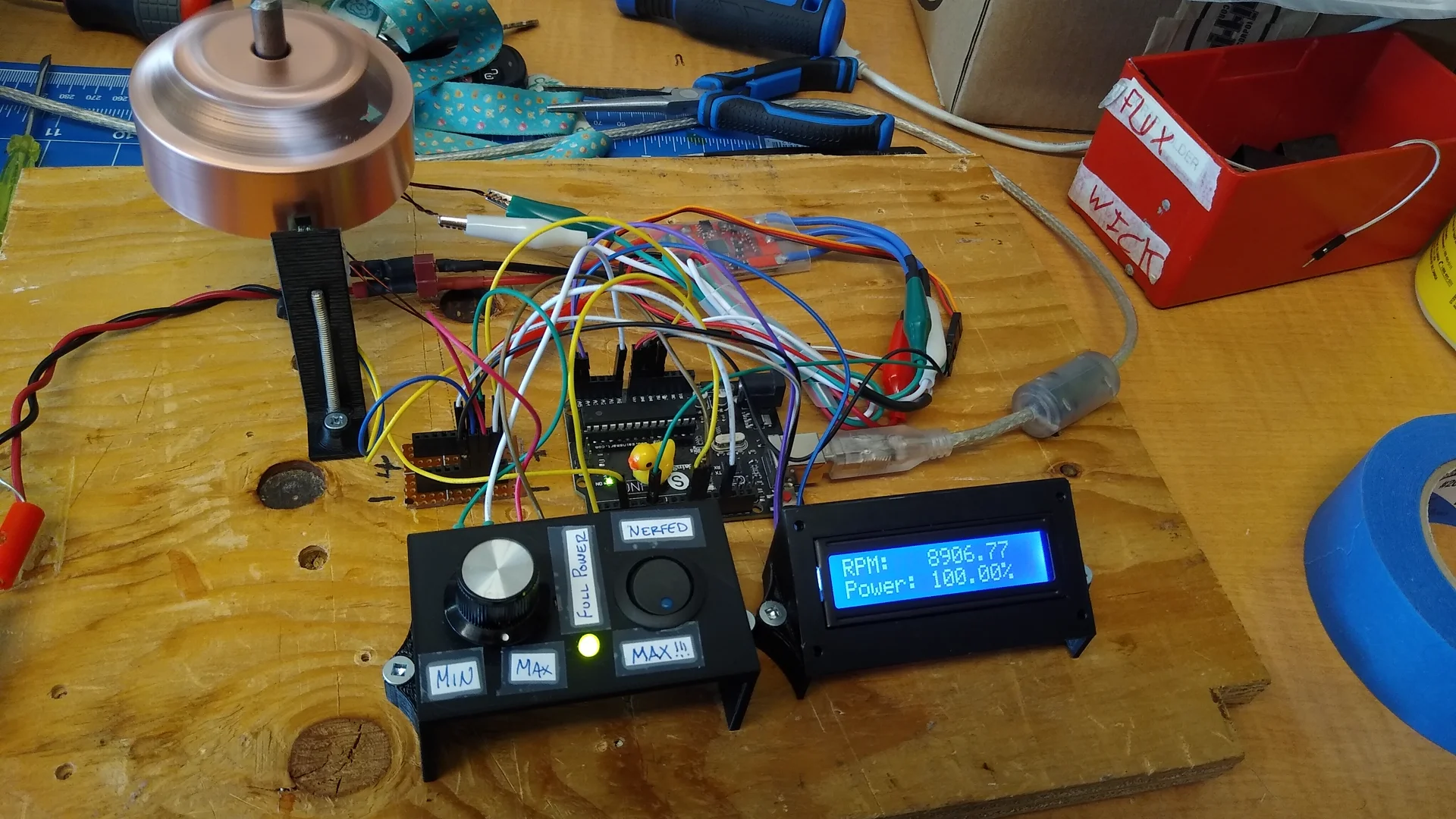 Motor mount and Control Panel