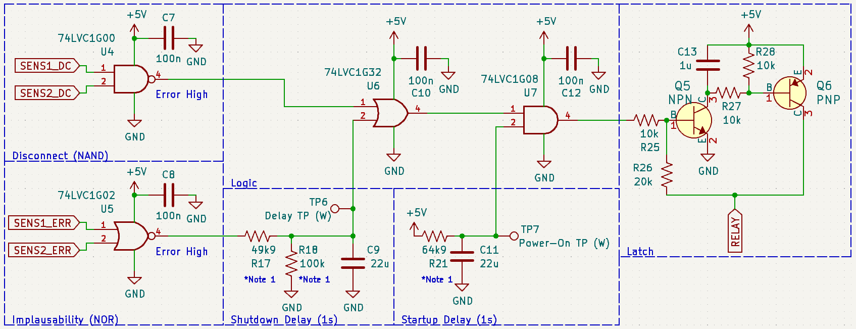 Logic and Latch circuit