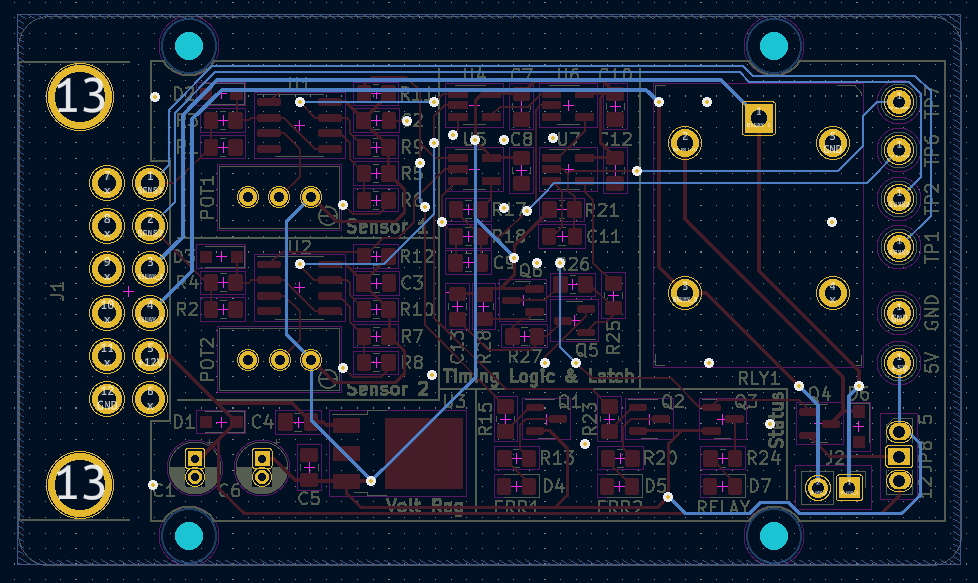 PCB bottom layer