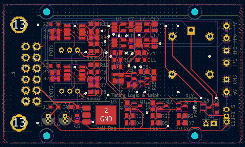 PCB top layer