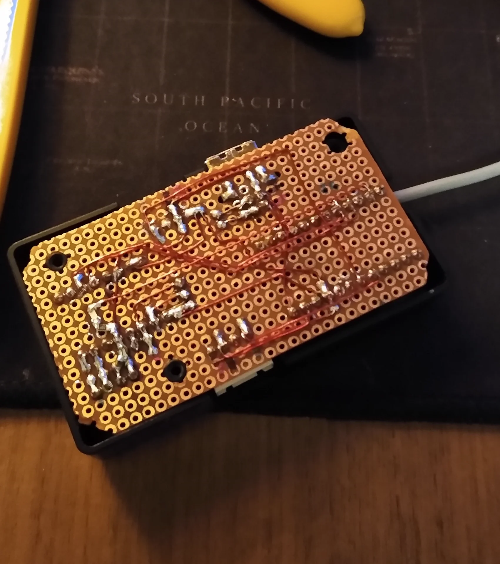 Main board bottom close up