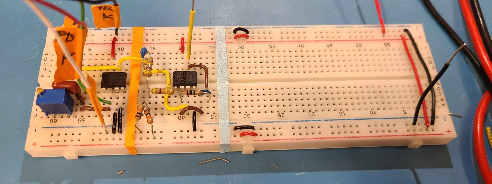 Second stage breadboard layout