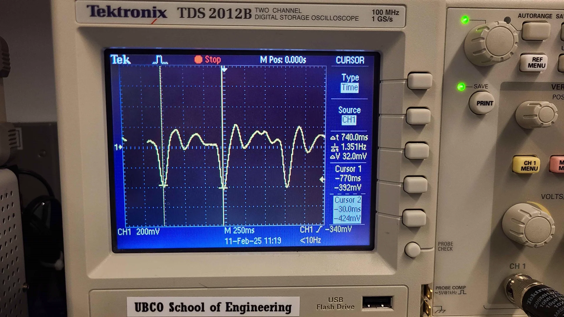 Testing the second stage circuit