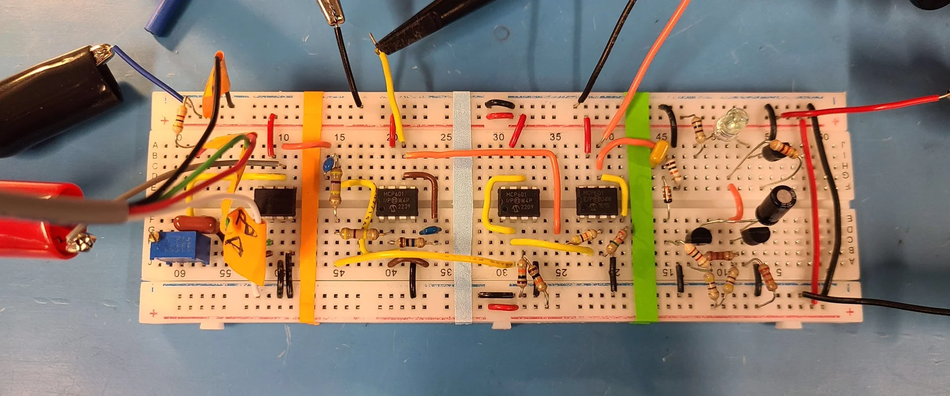Final breadboard layout