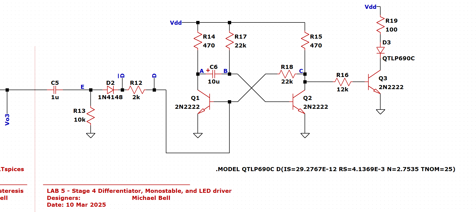 Pulse generator circuit schematic