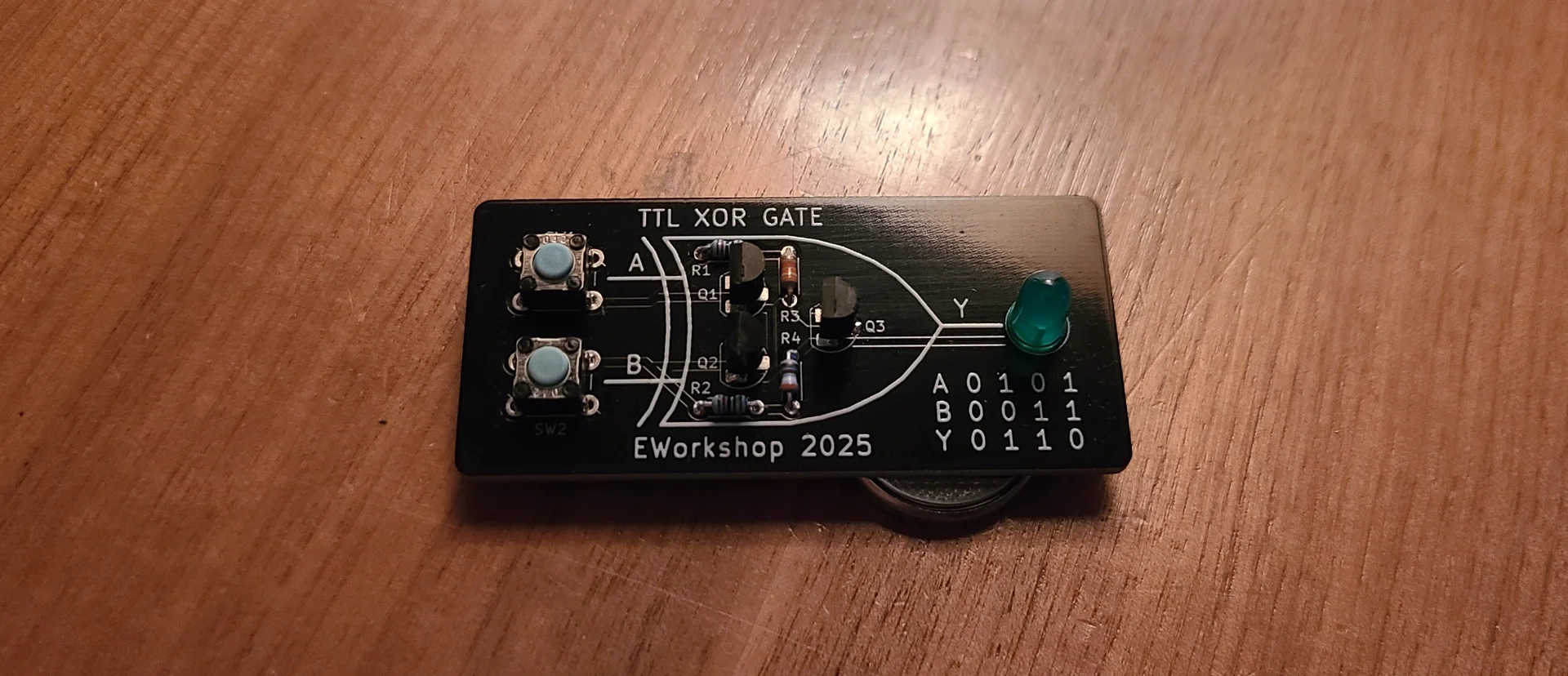 PCB soldered
