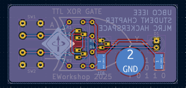 PCB Layout bottom layer