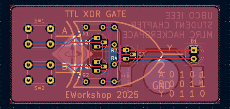PCB Layout top layer