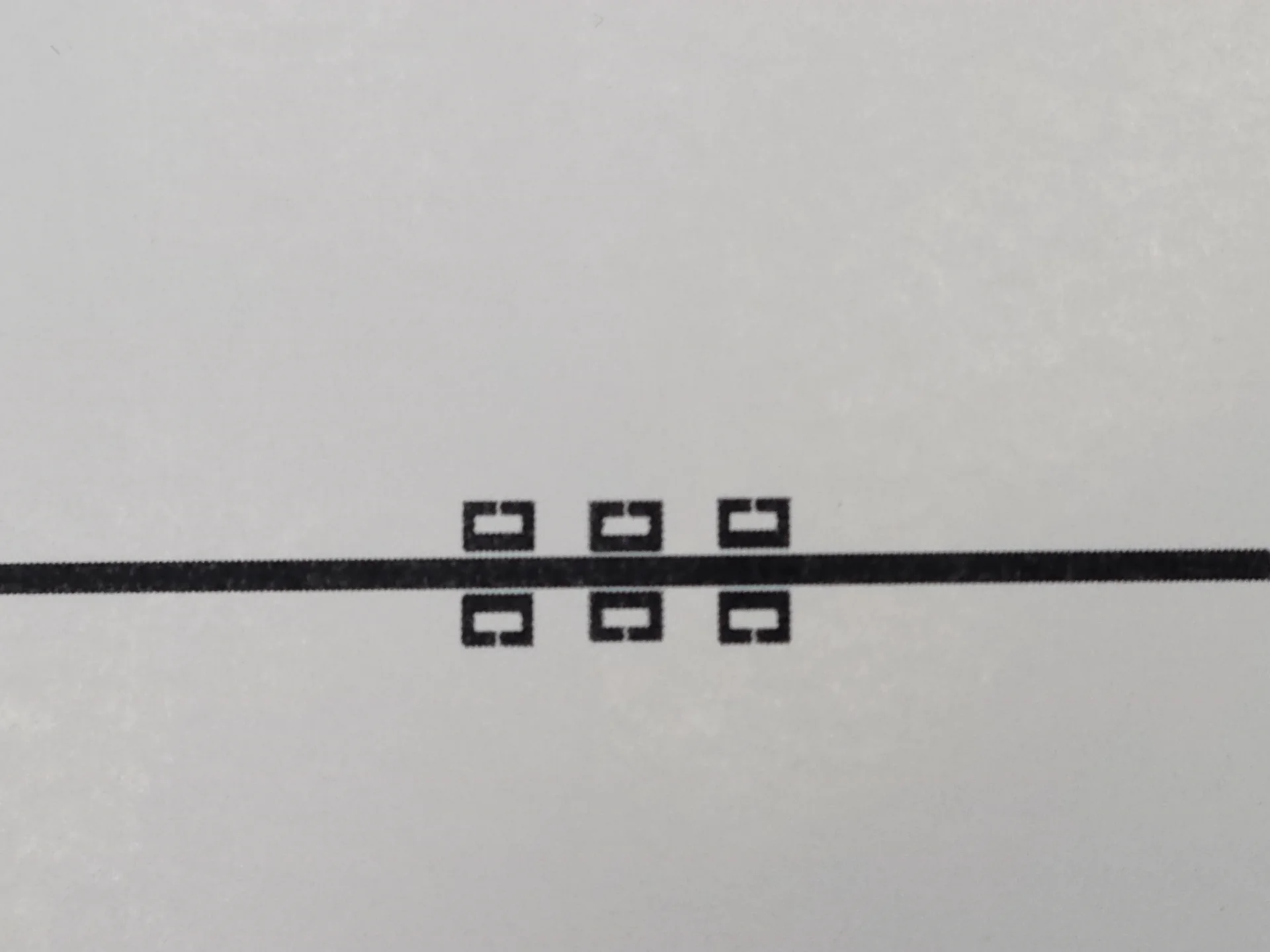 PCB design on gloss paper