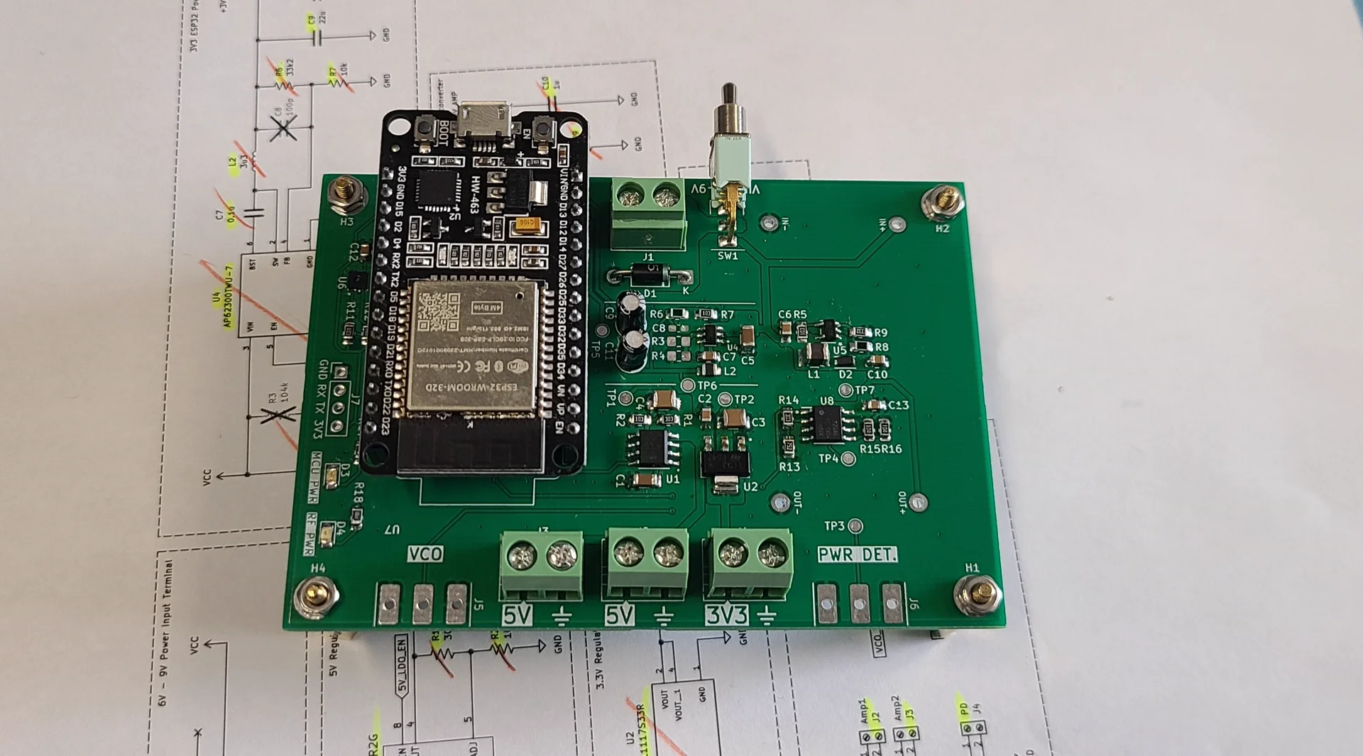 Second iteration PCB